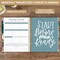 bloom daily planners 2025 Vision Planner, 7.5" x 9", Blooming Wildly